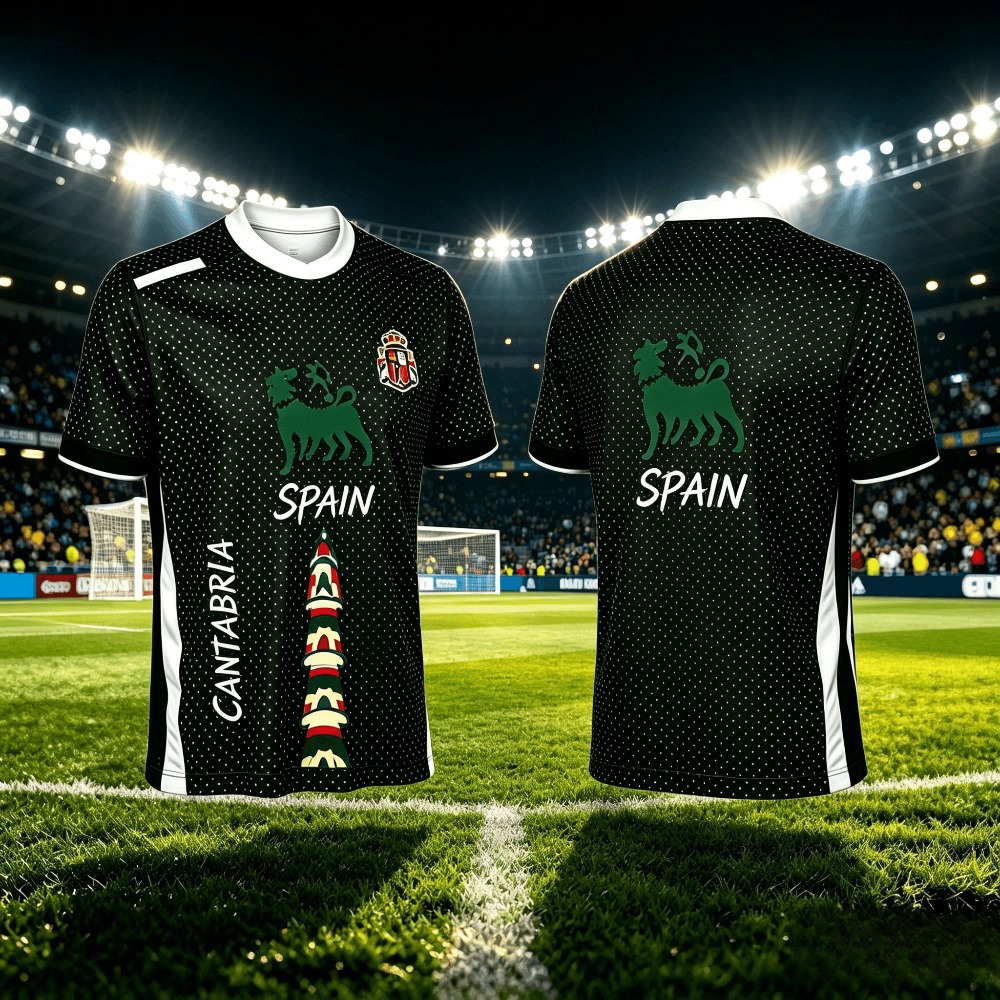 Street Fashion In Spain - 2026 Spain Men'sFootball T-shirt Street Sports