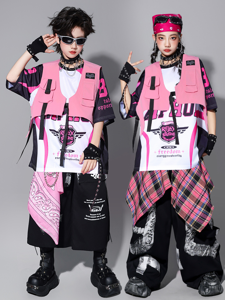Street Fashion Boy - Boys Girls Trendy Hip Hop Vest