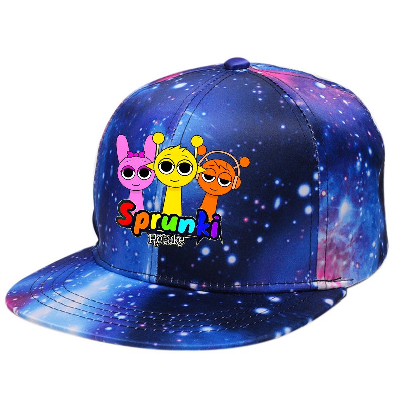 Street Fashion Dance - Sprunkis Baseball Hats Fashion Starry Sky