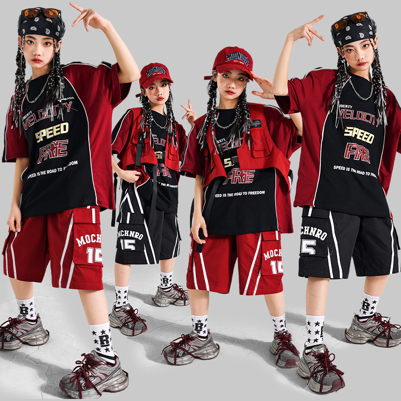 Street Fashion Dance - Teenage Fashion Hiphop Jazz Dance Costumes