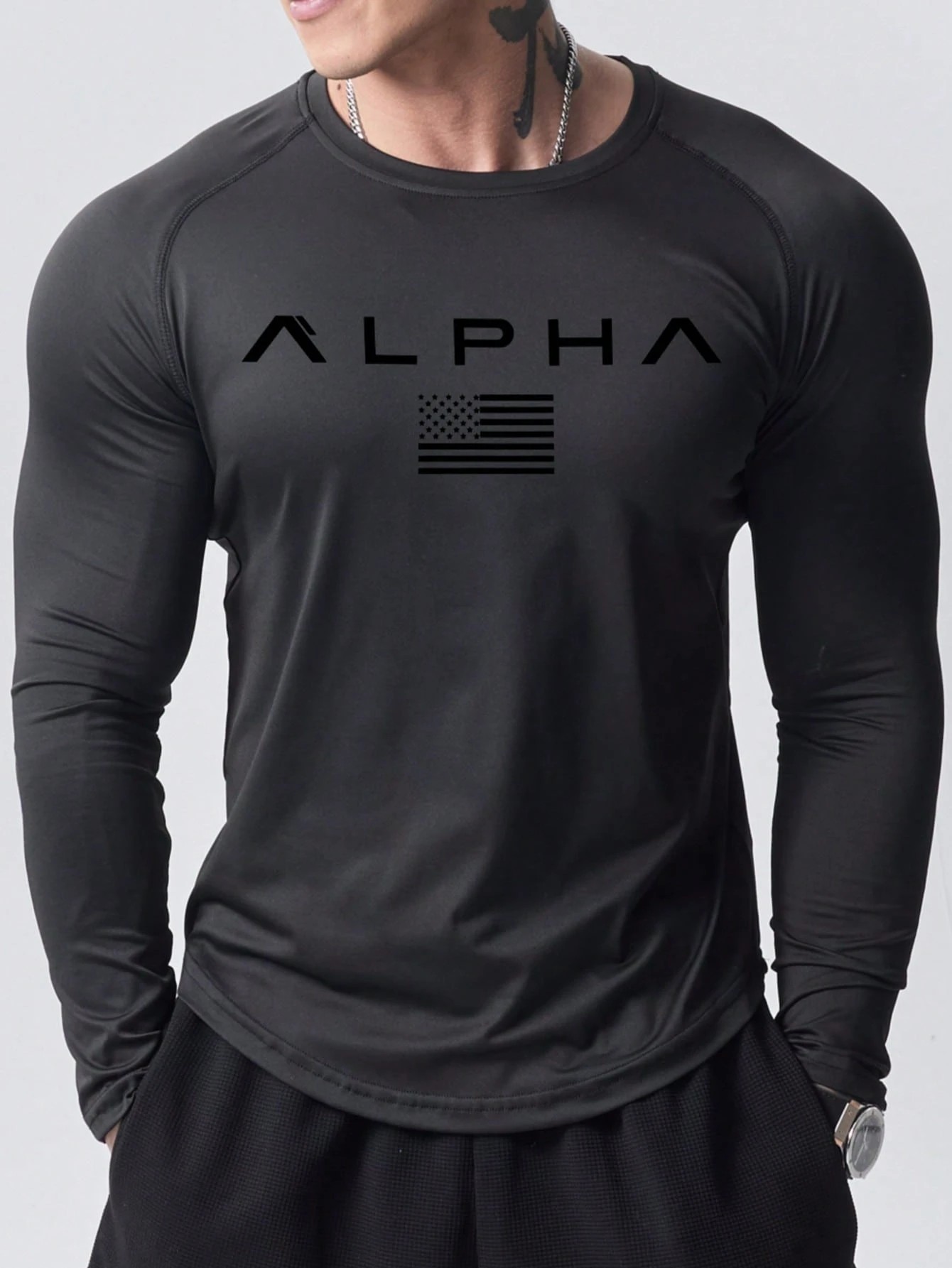 Street Fashion For Man - New men's long-sleeved T-shirt for Spring