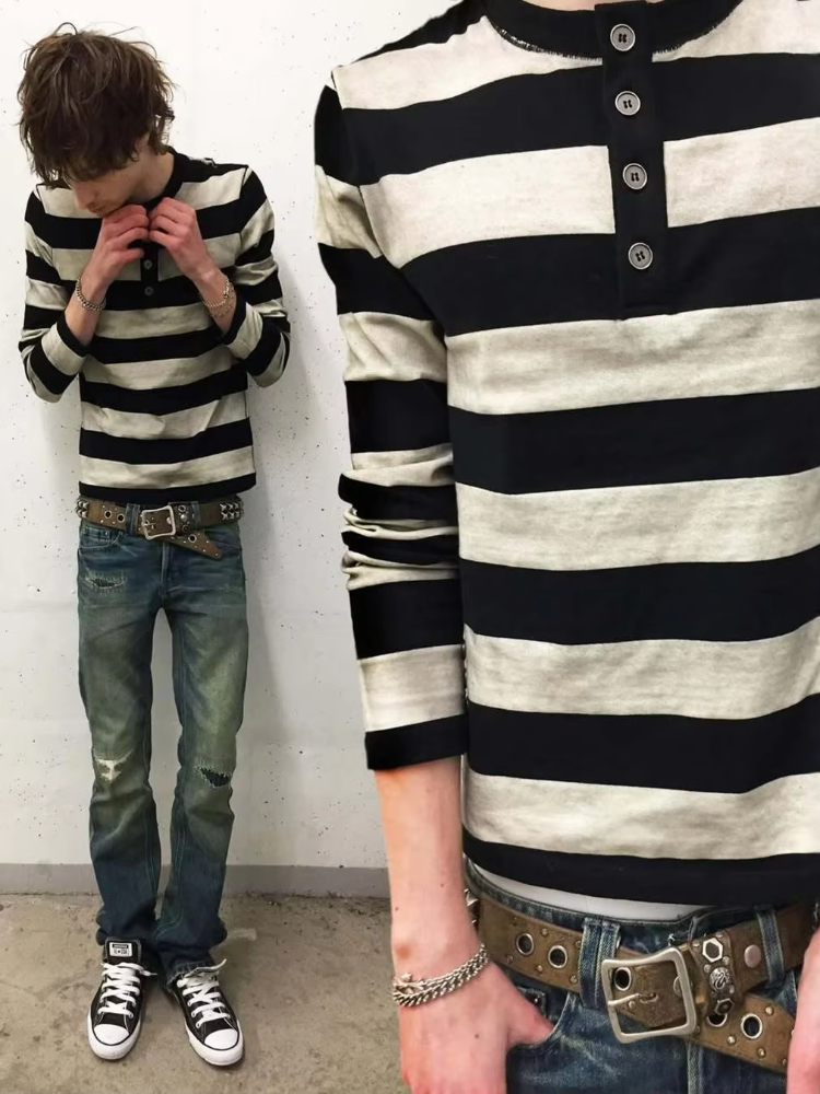 Street Fashion For Man - Y2k retro fashion street punk style