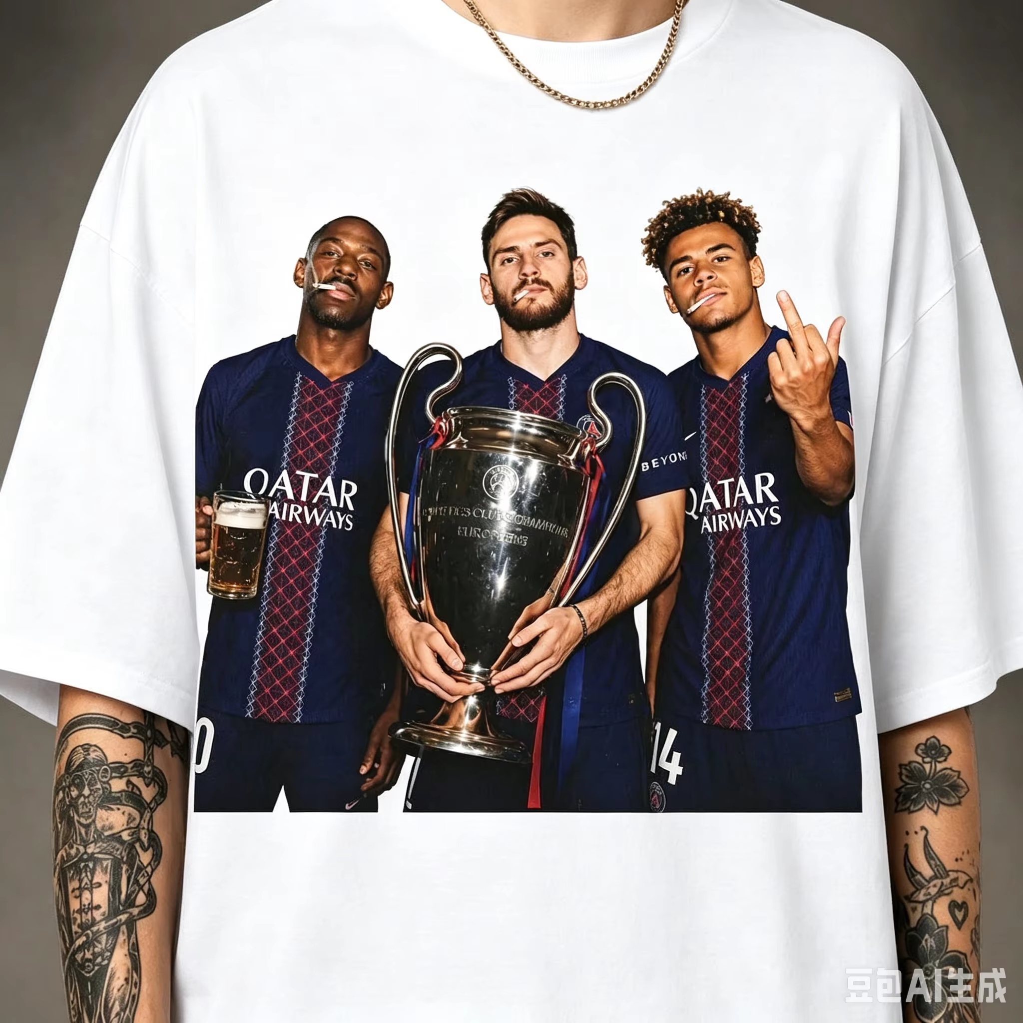 Street Fashion Paris - Paris Saint Germain 2026 Champions Men's