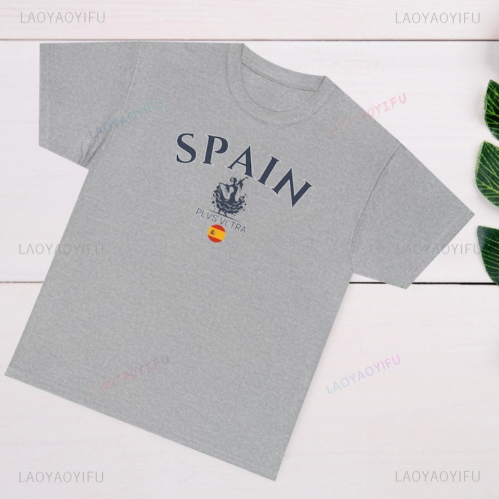 Spain Flag Graphic Printed T-s - Street Fashion In Spain avis et prix