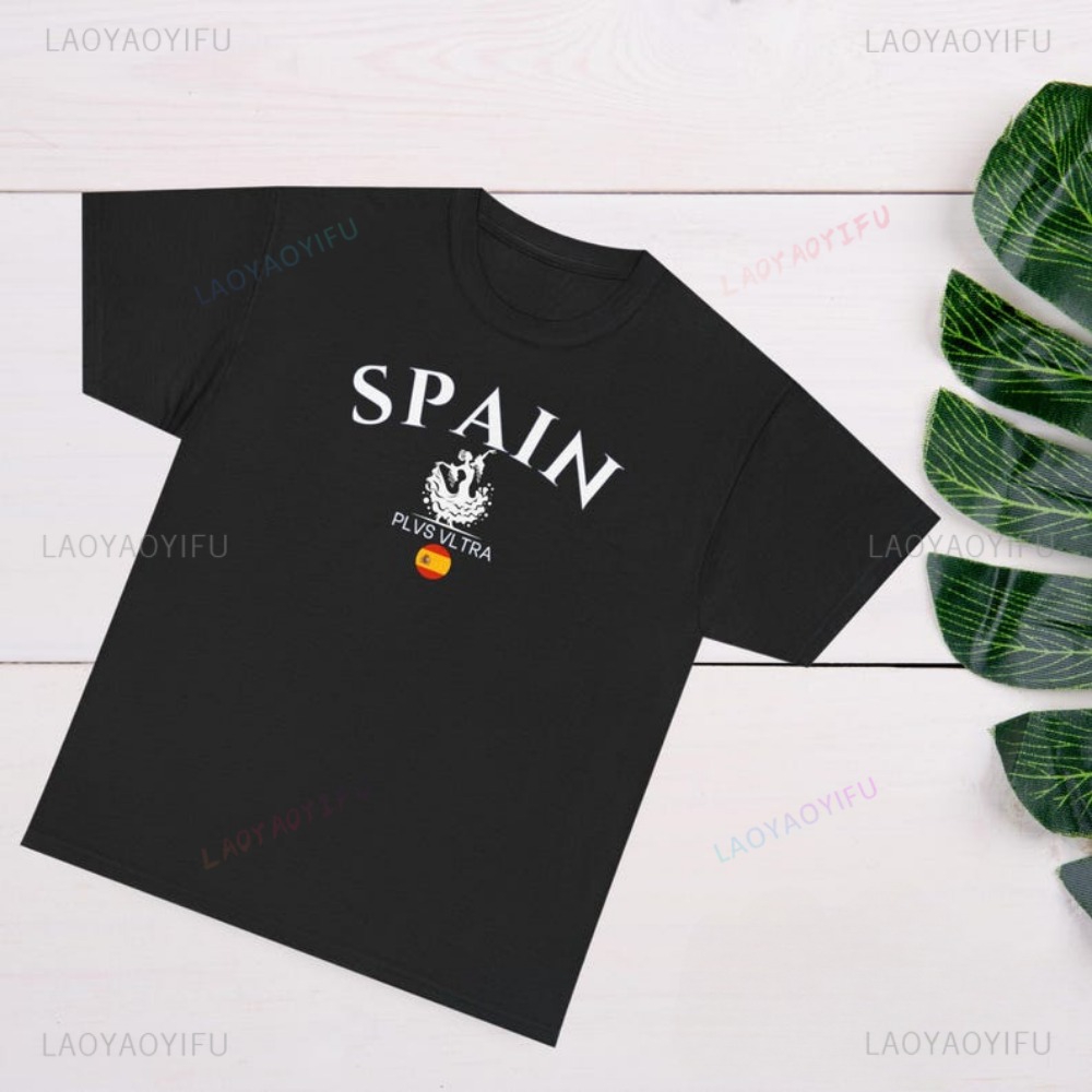 Spain Flag Graphic Printed T-s - Street Fashion In Spain avis et prix