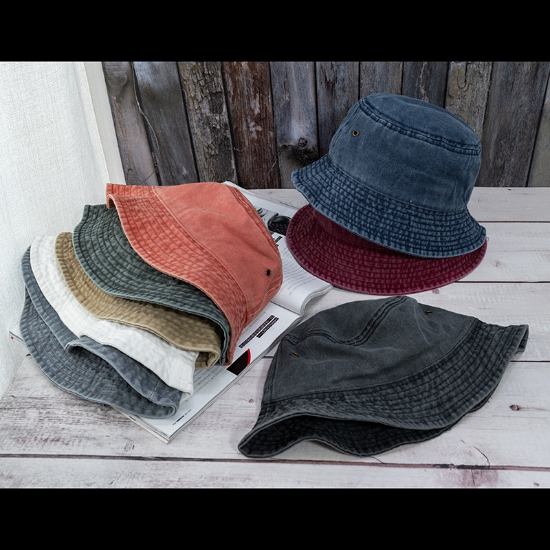 New Unisex Bucket Hat Fashion  - Bucket Hat Embroidered avis et prix