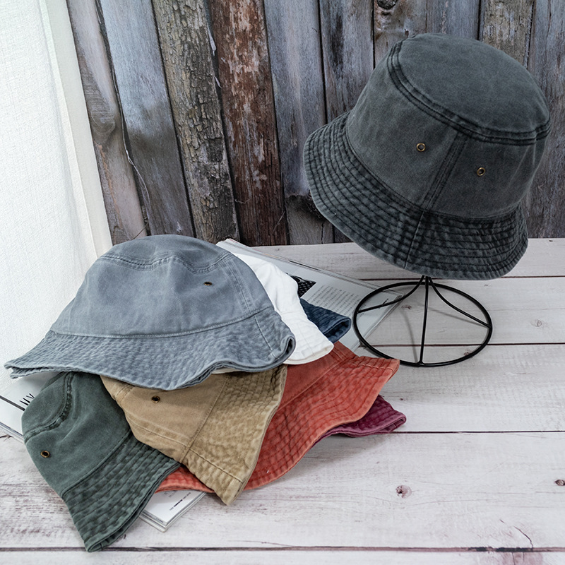 New Unisex Bucket Hat Fashion  - Bucket Hat Embroidered avis et prix