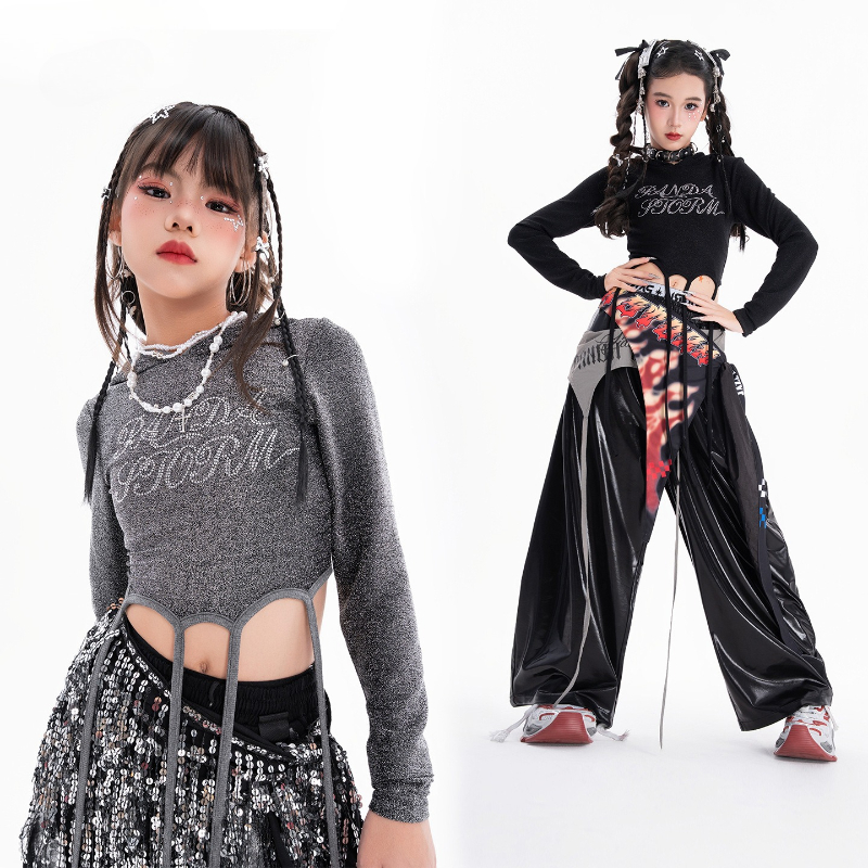 Girls Hip Hop Dance Clothing S - Street Fashion Dance avis et prix
