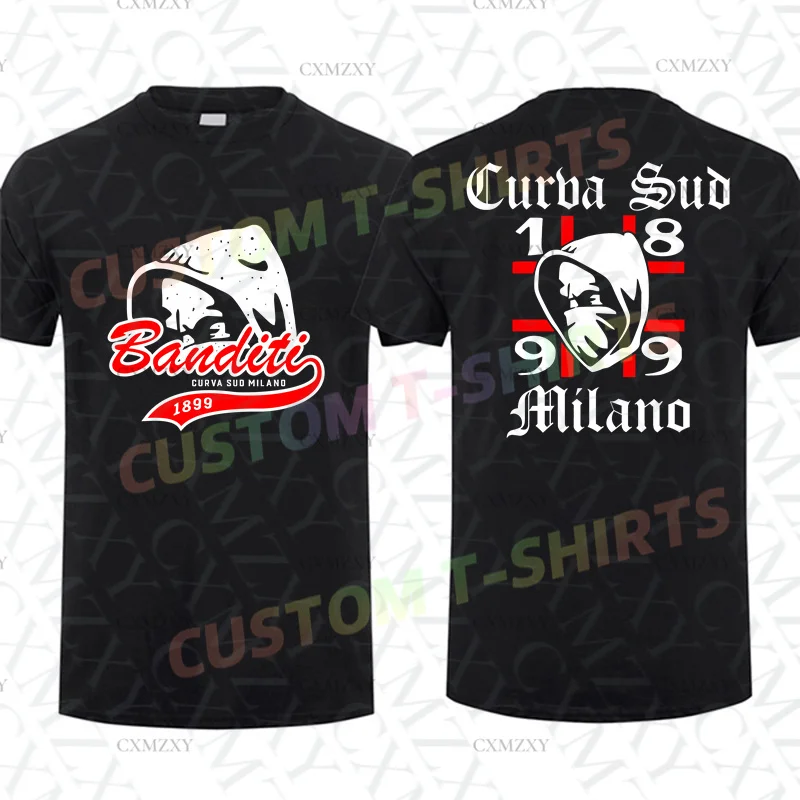 Men T Shirt Casual Milan Curva - Street Fashion Milan avis et prix