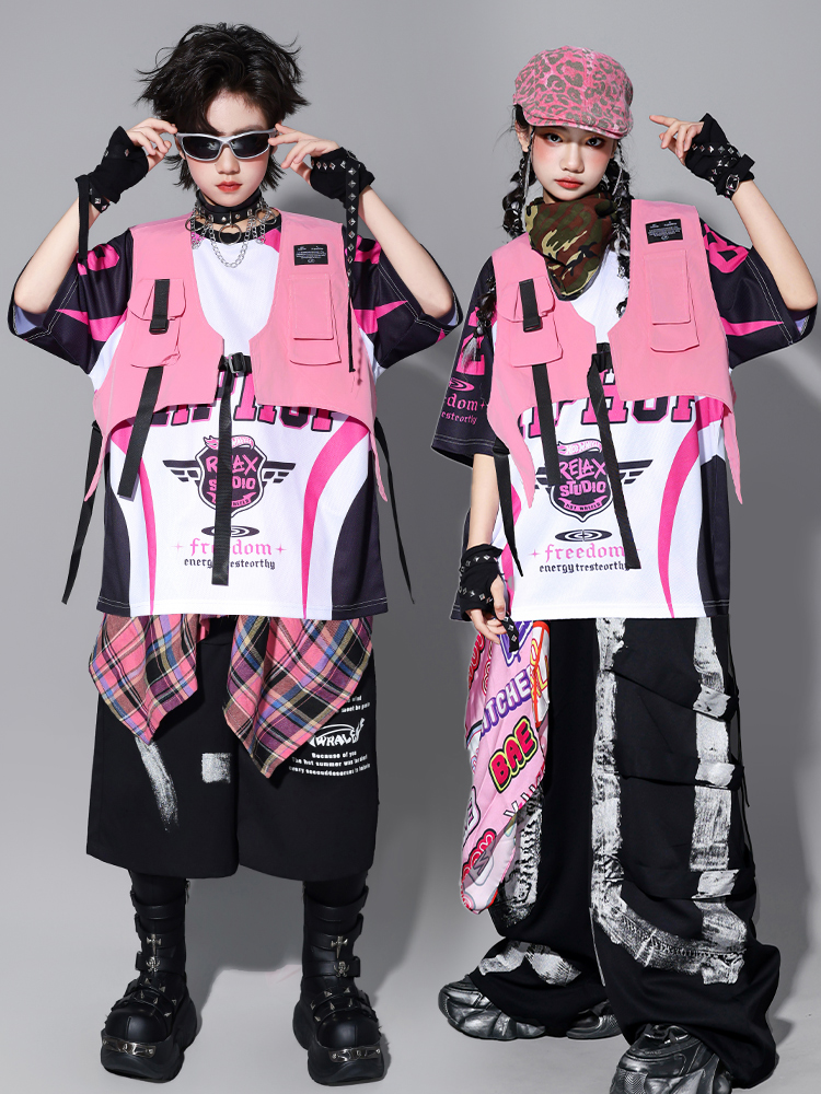 Boys Girls Trendy Hip Hop Vest - Street Fashion Boy avis et prix