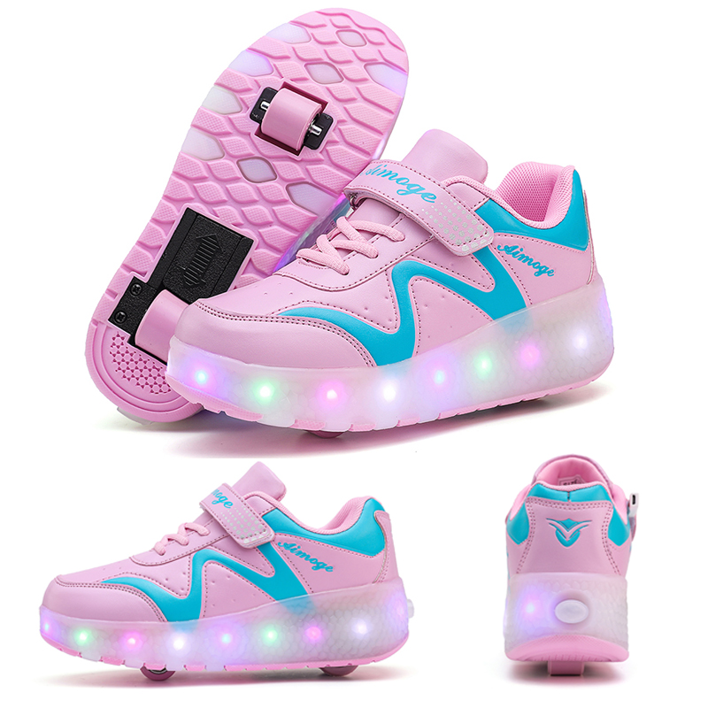 Fashion Luminous Roller Skates - Street Fashion Boy avis et prix