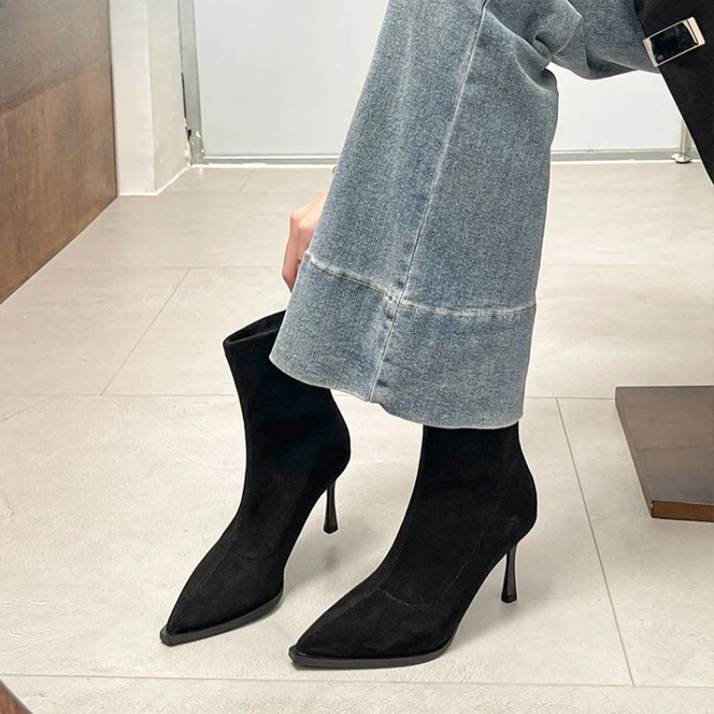 Pointed Toe Women's High Heel  - Street Fashion Dance avis et prix