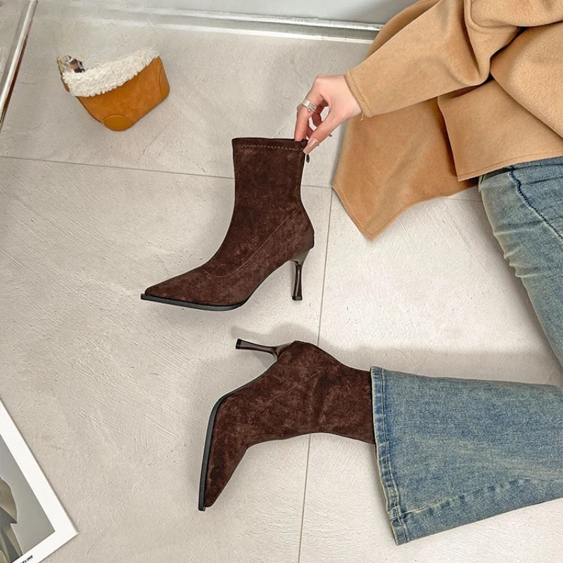 Pointed Toe Women's High Heel  - Street Fashion Dance avis et prix