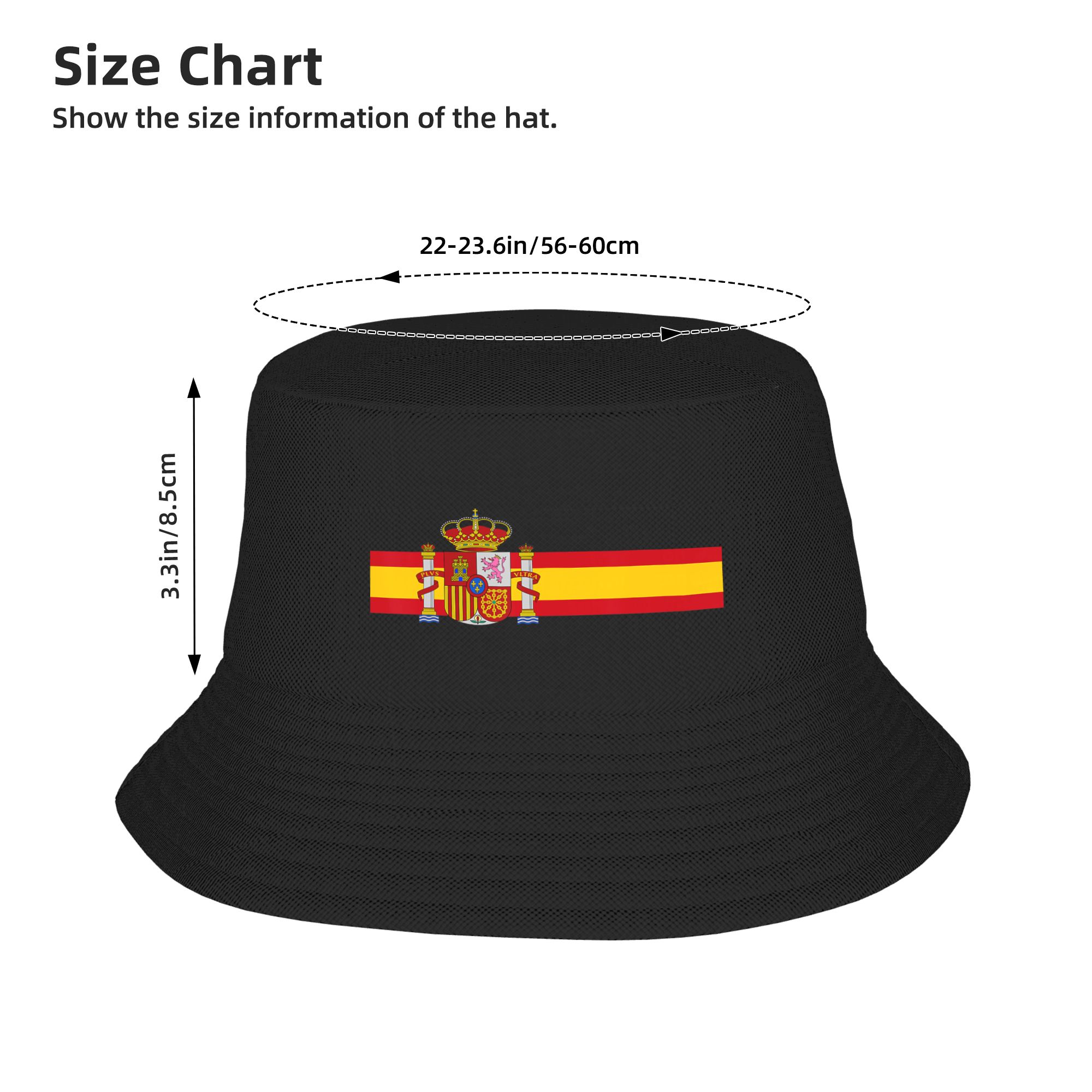 Spain National Flag Bucket Hat - Street Fashion In Spain avis et prix