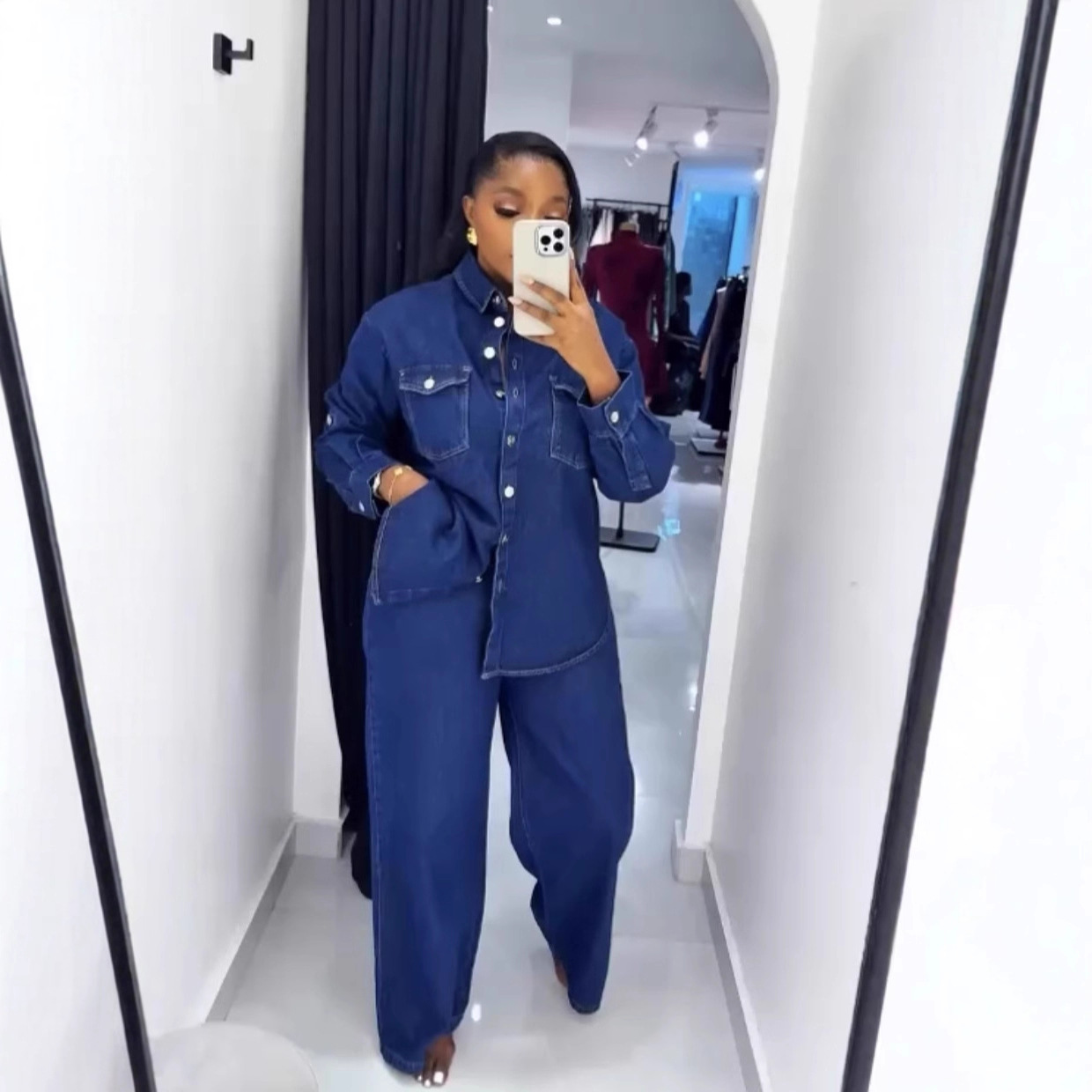 Jeans 2 Piece Sets Women Denim - Street Fashion Jeans Women avis et prix