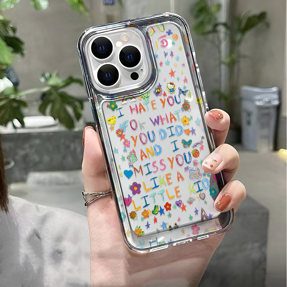 Letter Print Colorful Quote St - Street Fashion Quotes avis et prix