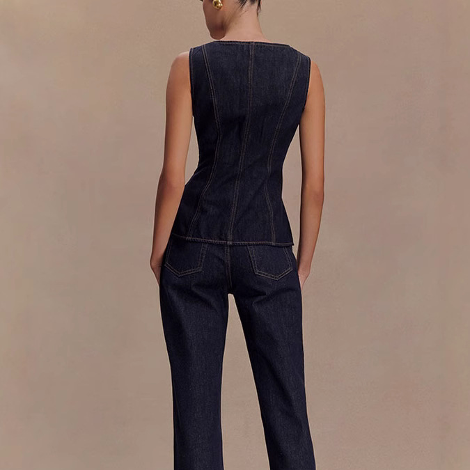 Summer Denim Pant Sets Women 2 - Street Fashion Jeans Women avis et prix
