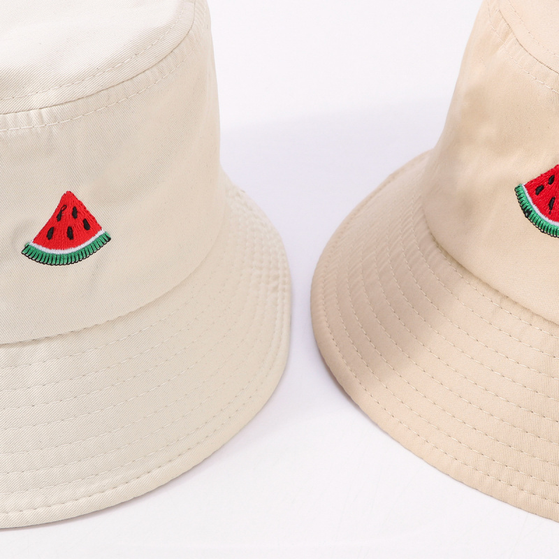 Fisherman's Hat With Watermelo - Bucket Hat Embroidered avis et prix