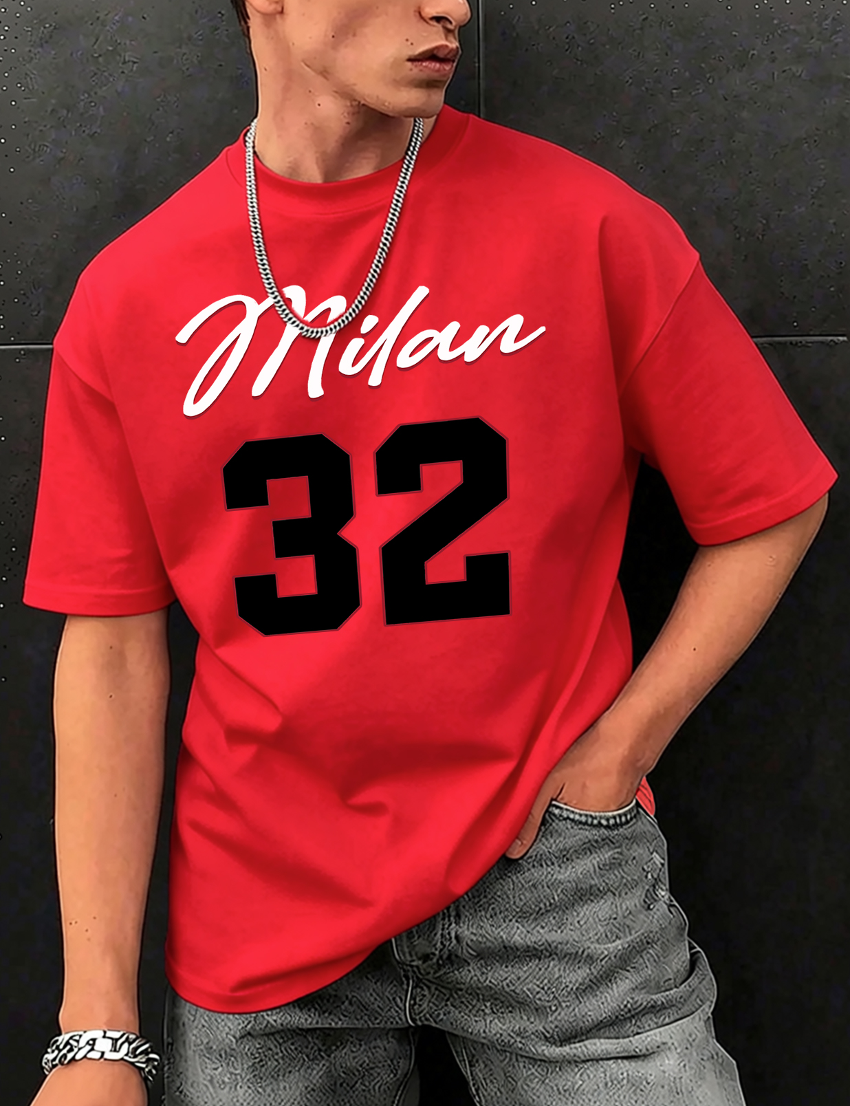 Milan Number 32 Creative Print - Street Fashion Milan avis et prix