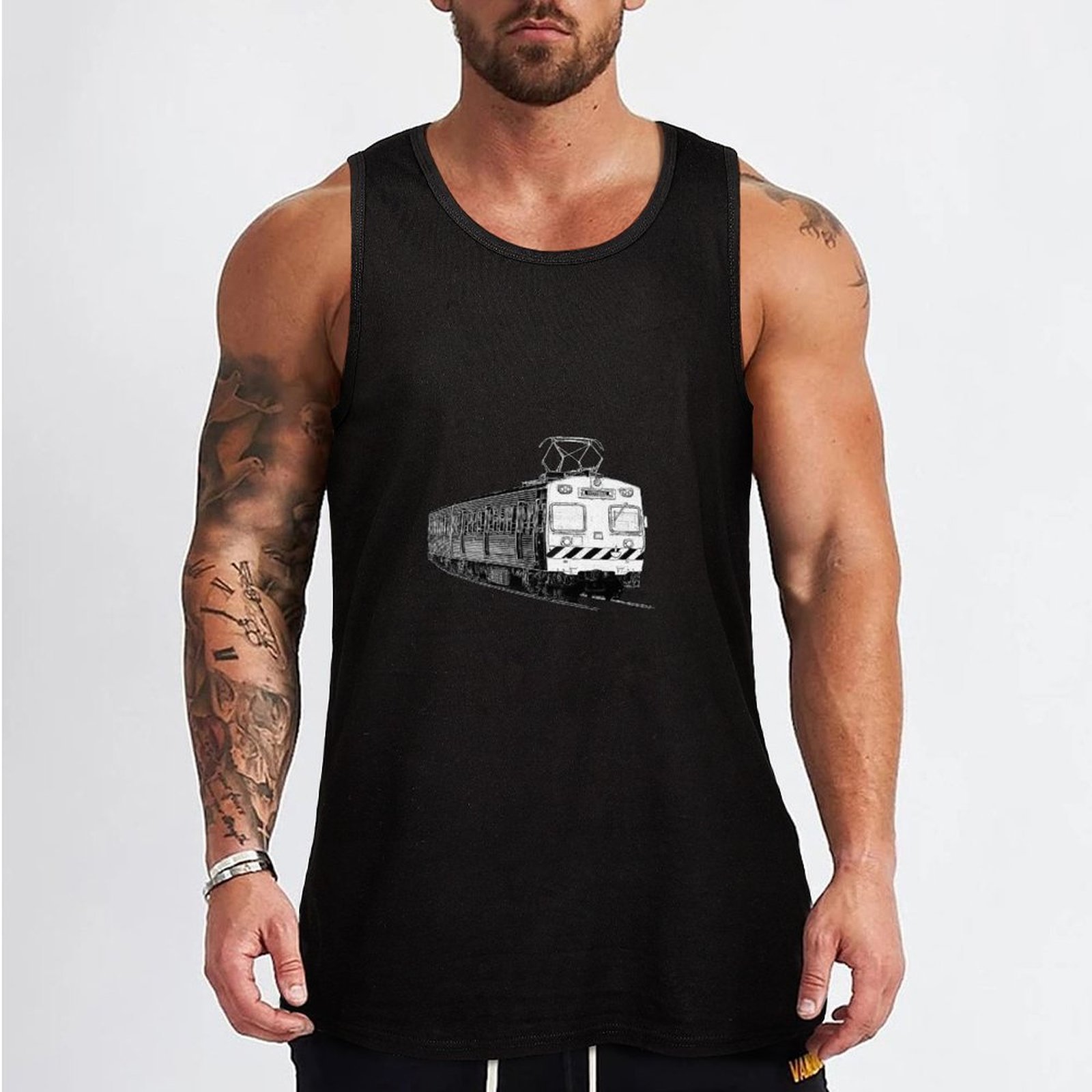 Melbourne Hitachi train Tank T - Street Fashion Melbourne avis et prix