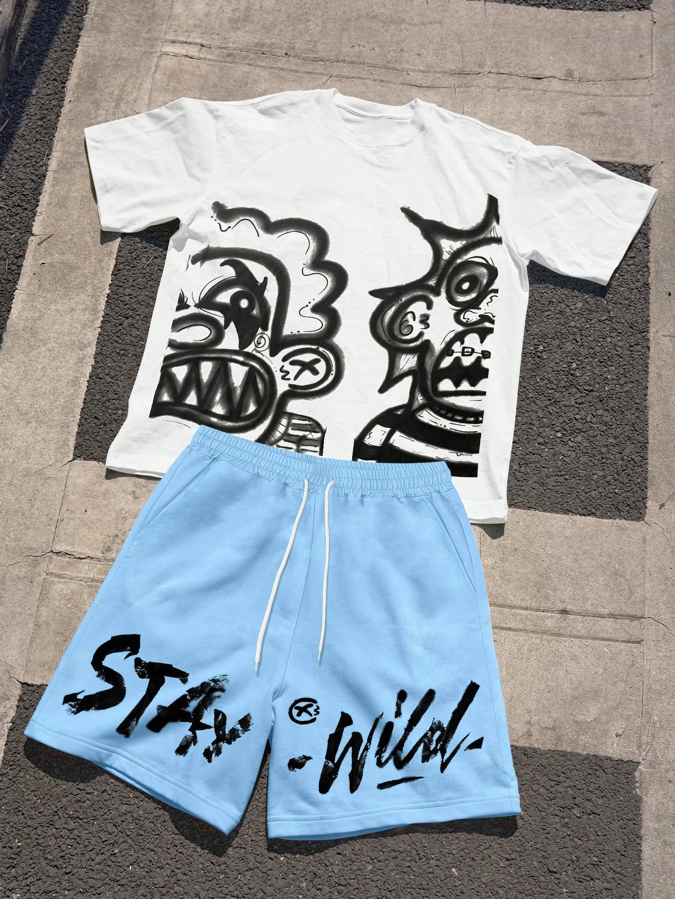 2026 Summer New Men's Short-Sl - Street Fashion Designer avis et prix