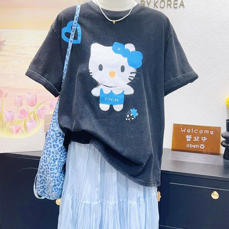 Hello Kitty High-Quality New S - Street Fashion Tshirt avis et prix