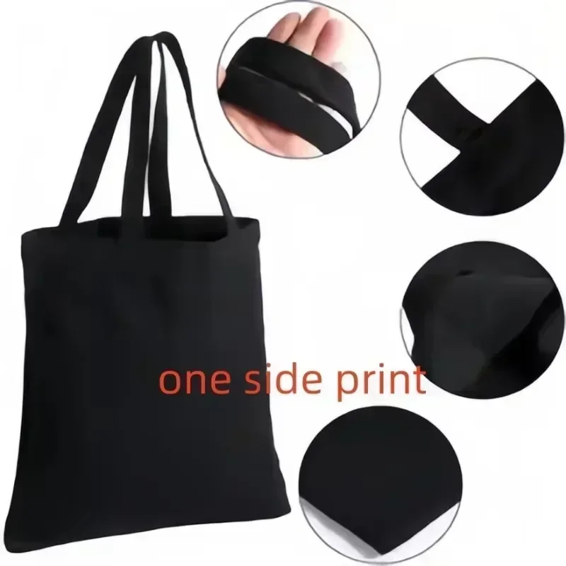 Summer Simple White Letter Pri - Tote Bag Canvas Print avis et prix