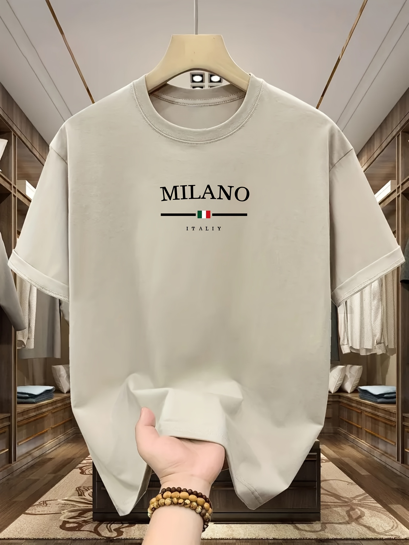 Men's 100% pure cotton fashion - Street Fashion Milan avis et prix