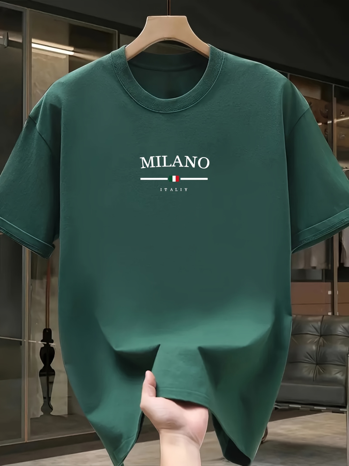 Men's 100% pure cotton fashion - Street Fashion Milan avis et prix