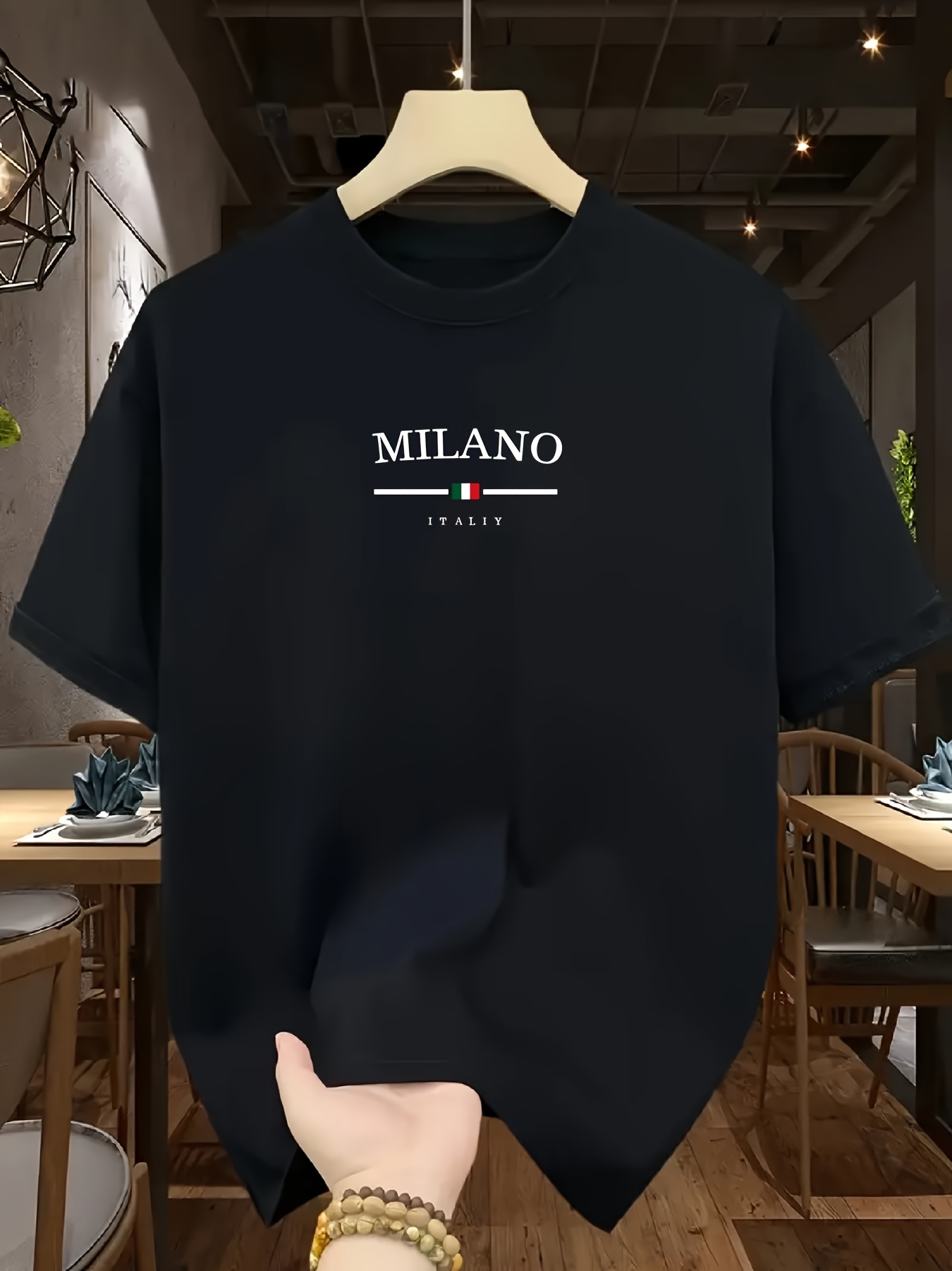 Men's 100% pure cotton fashion - Street Fashion Milan avis et prix