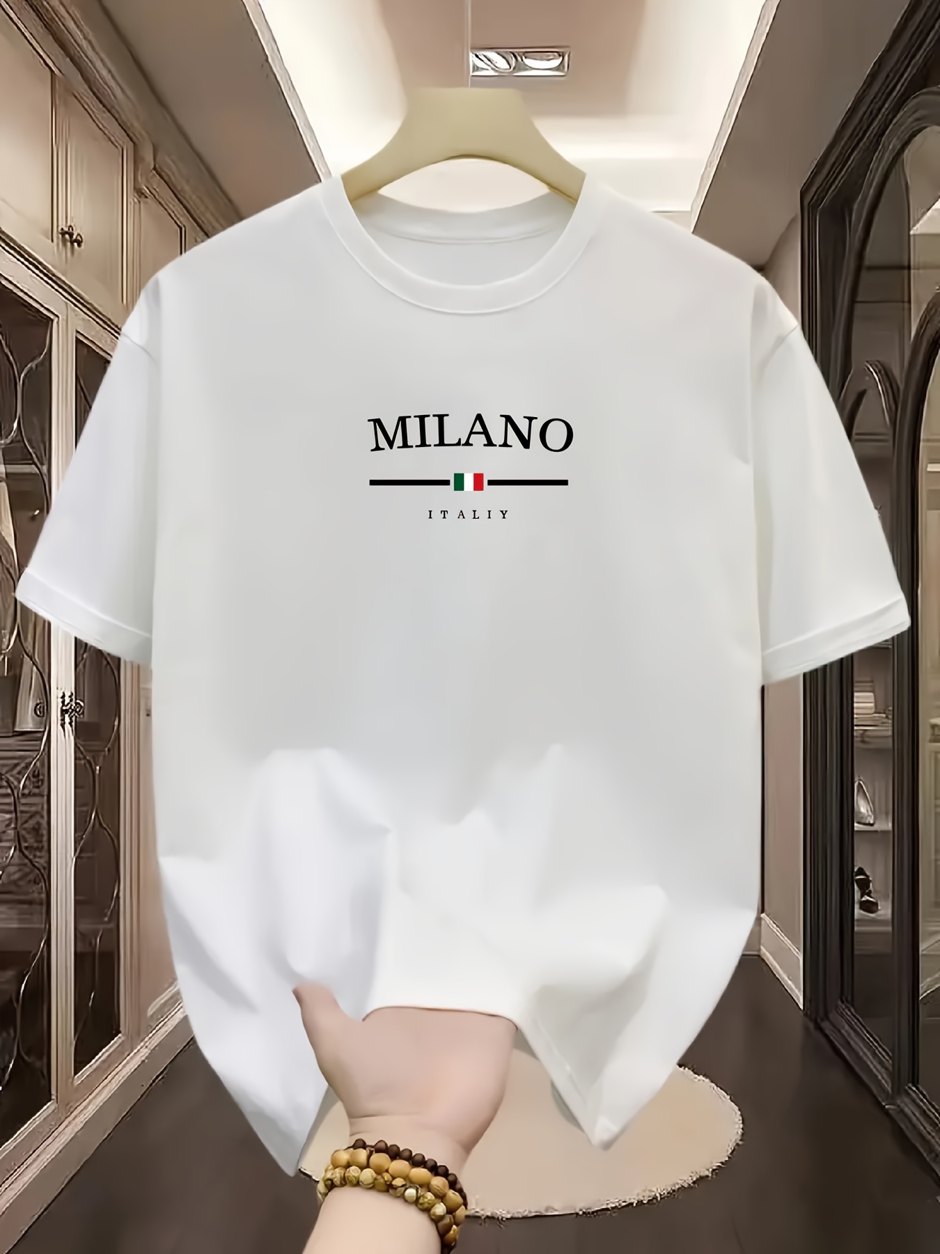 Men's 100% pure cotton fashion - Street Fashion Milan avis et prix