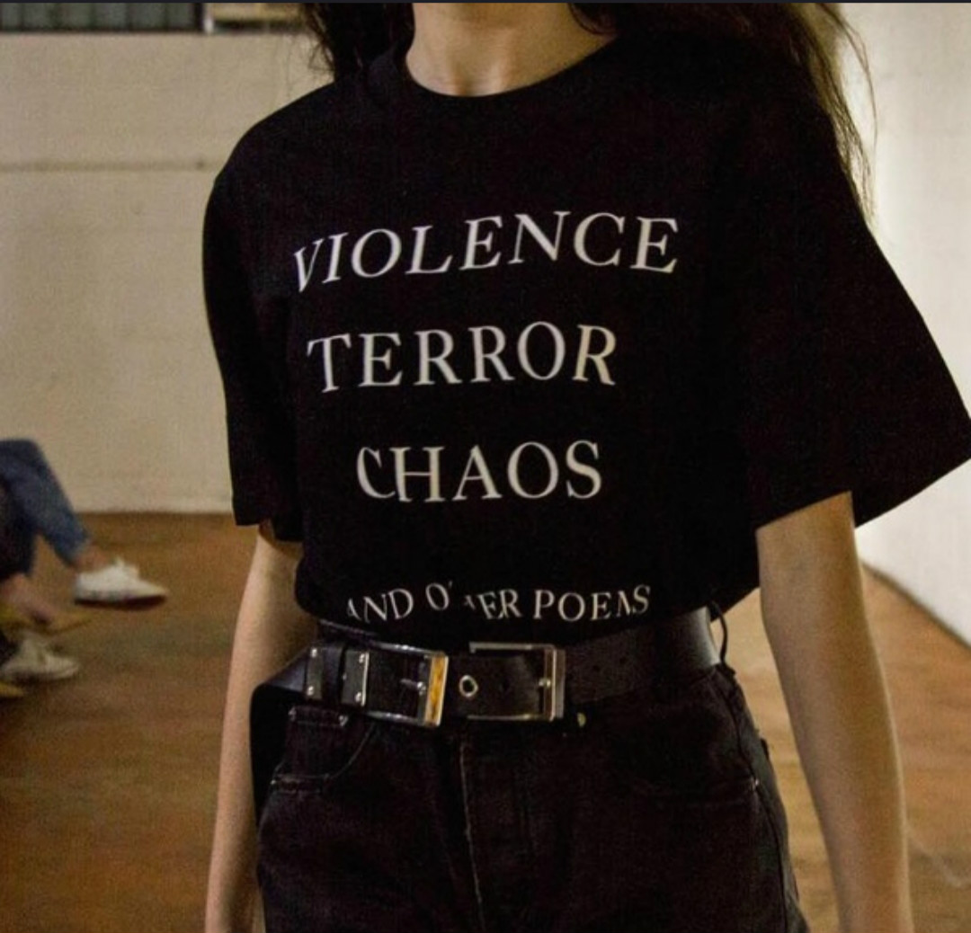 Violence Terror Chaos and Othe - Street Fashion Quotes avis et prix