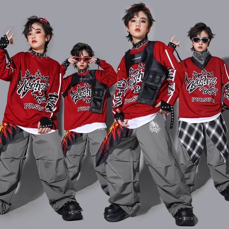 Boys K-pop Sweatshirt Fashion  - Street Fashion Boy avis et prix