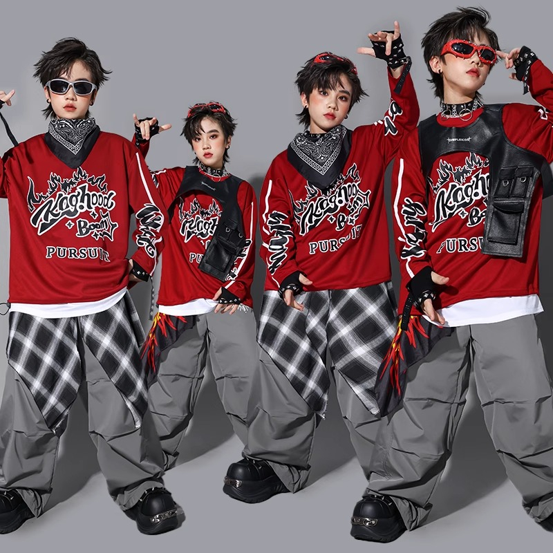 Boys K-pop Sweatshirt Fashion  - Street Fashion Boy avis et prix