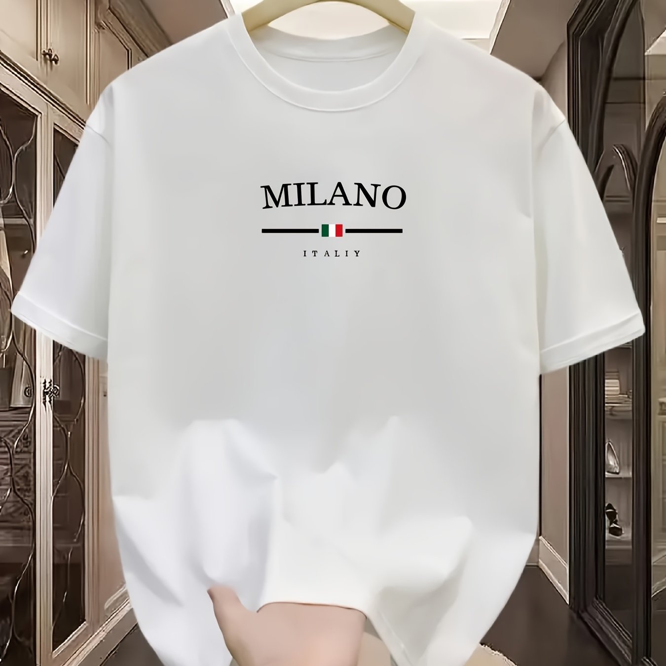 S-5XL Men's 100% Pure Cotton F - Street Fashion Milan avis et prix