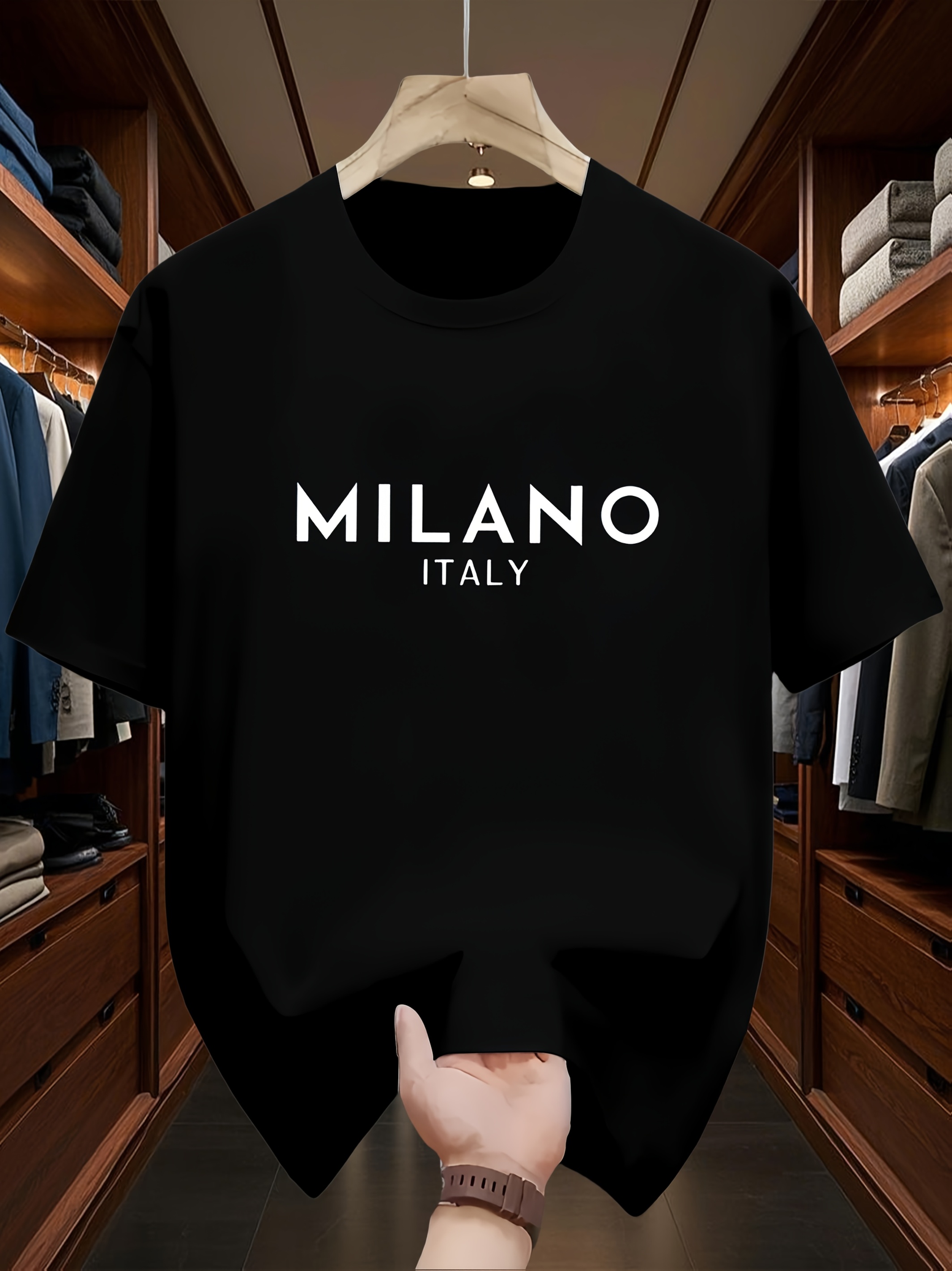 S-5XL Men's 100% Pure Cotton F - Street Fashion Milan avis et prix