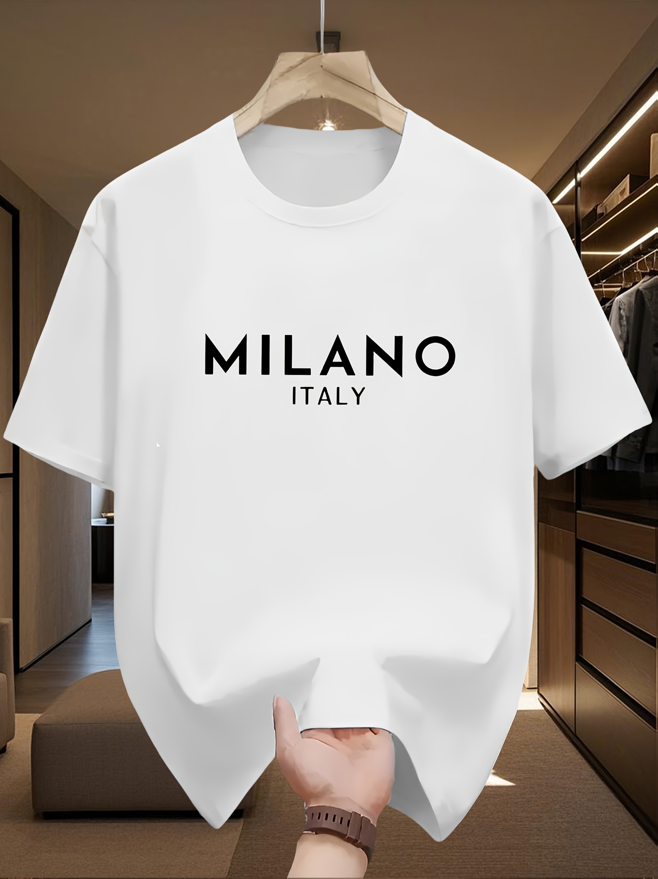 S-5XL Men's 100% Pure Cotton F - Street Fashion Milan avis et prix