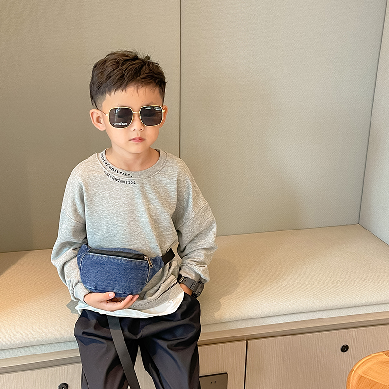 Fashion Denim Children's Waist - Street Fashion Boy avis et prix