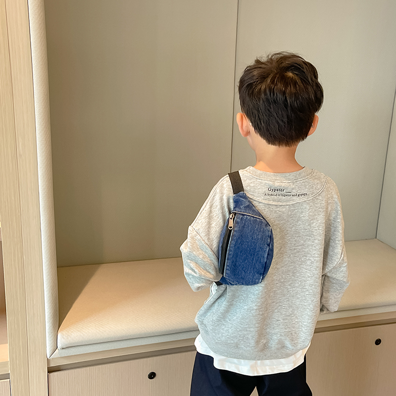 Fashion Denim Children's Waist - Street Fashion Boy avis et prix