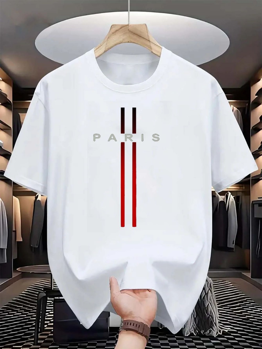 Paris Letter 3D print sport Qu - Street Fashion Paris avis et prix