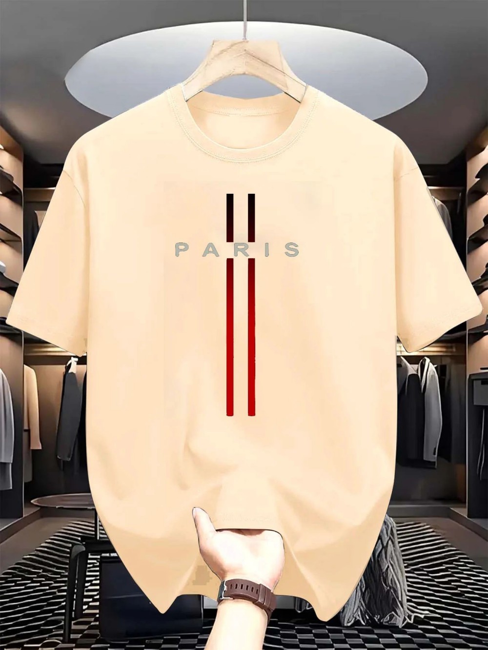 Paris Letter 3D print sport Qu - Street Fashion Paris avis et prix