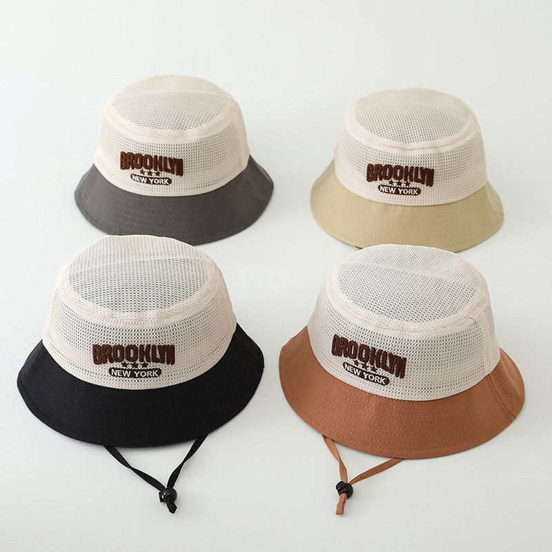 Letter Embroidered Baby Sun Ha - Bucket Hat Embroidered avis et prix
