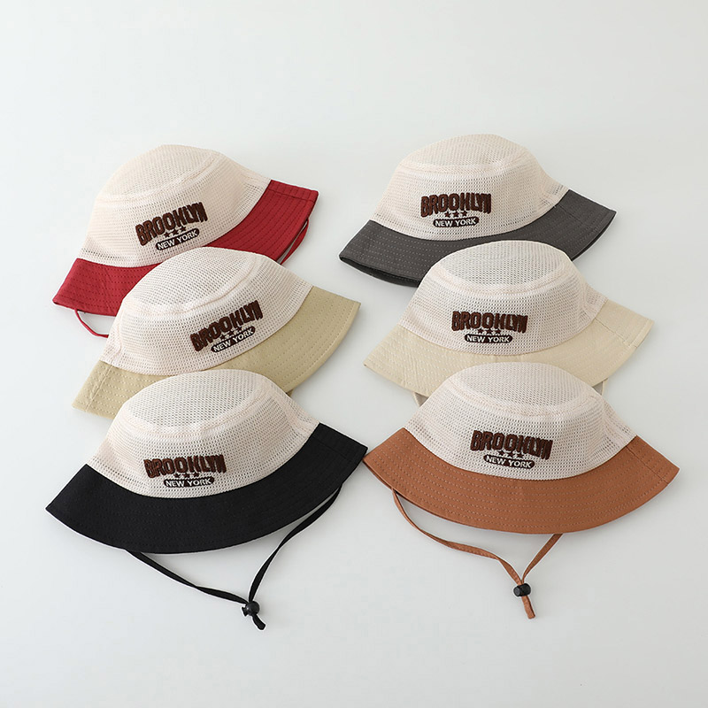 Letter Embroidered Baby Sun Ha - Bucket Hat Embroidered avis et prix