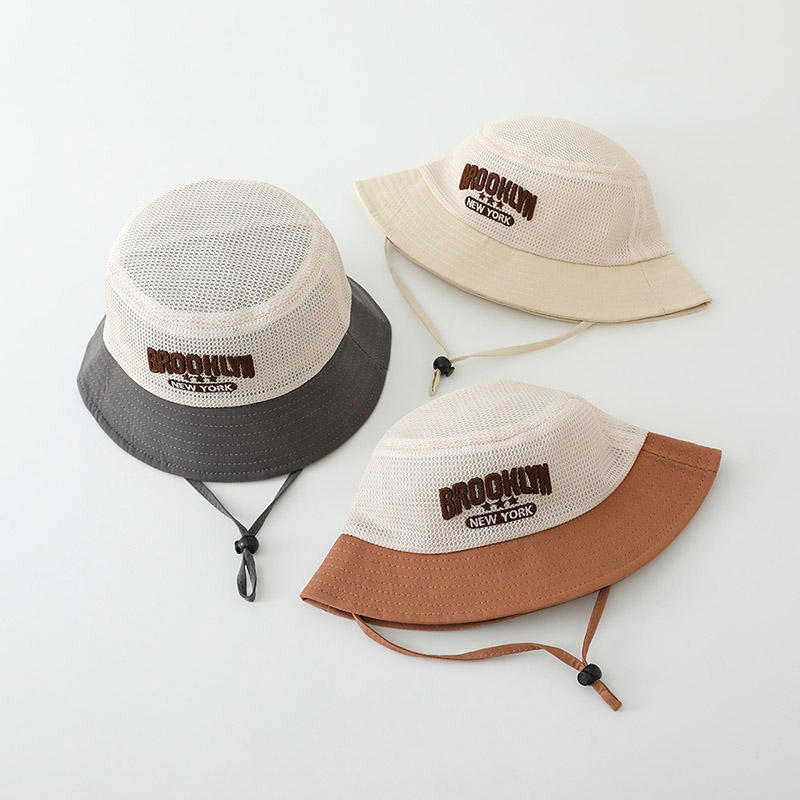 Letter Embroidered Baby Sun Ha - Bucket Hat Embroidered avis et prix