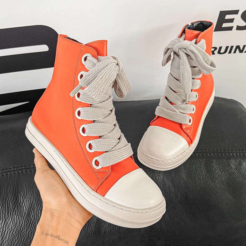 Original Pink Men High-top Sne - Street Fashion Designer avis et prix