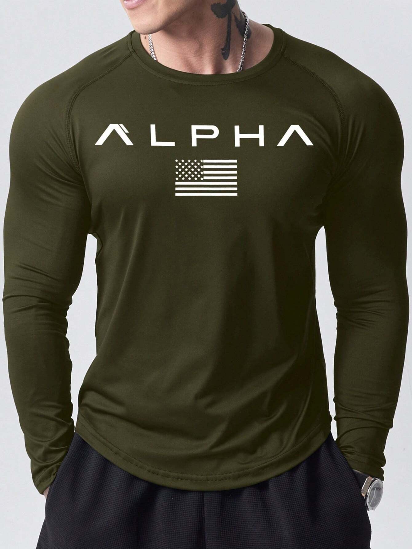 New men's long-sleeved T-shirt - Street Fashion For Man avis et prix