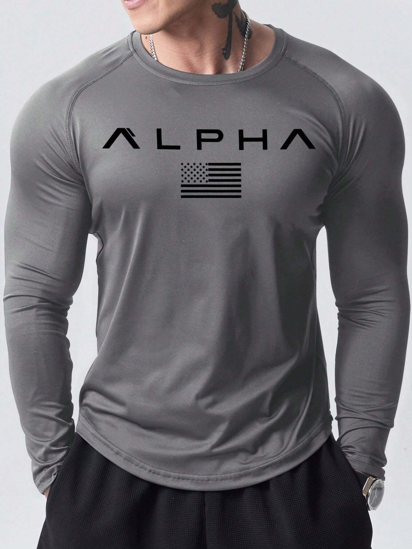New men's long-sleeved T-shirt - Street Fashion For Man avis et prix