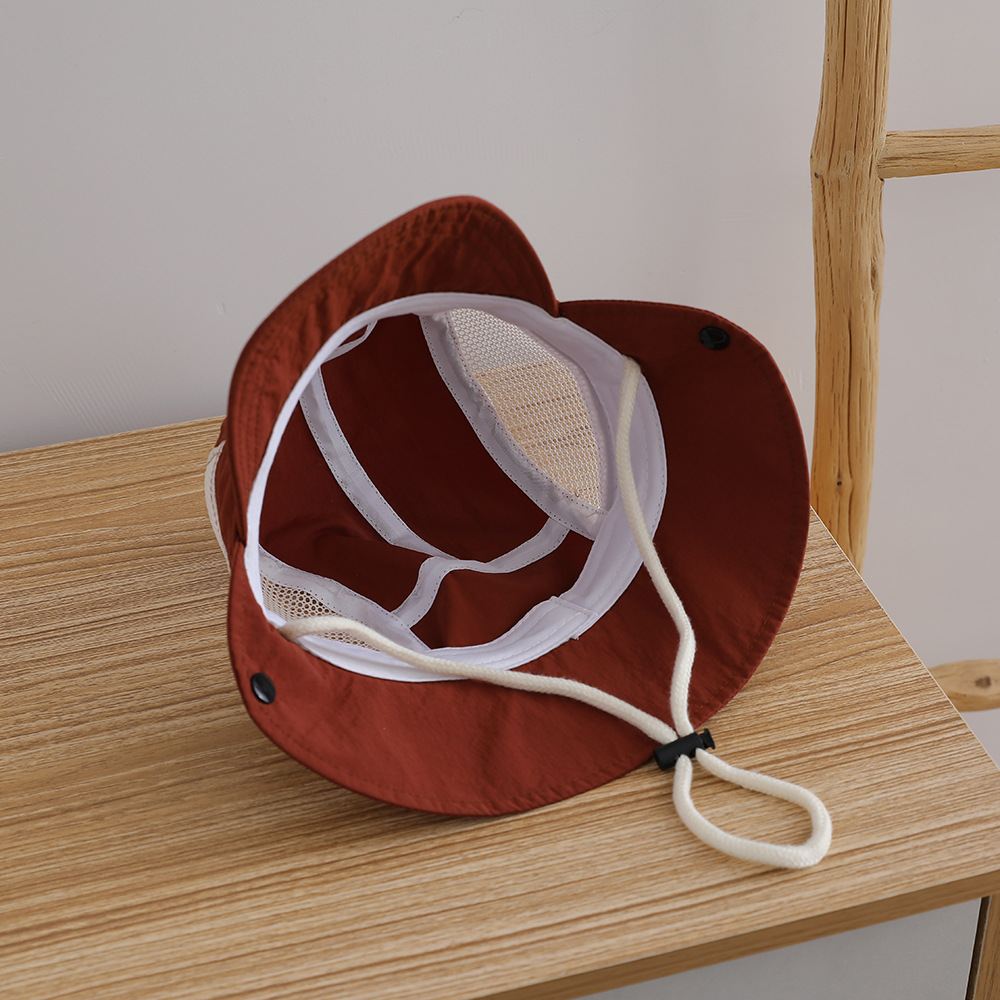 Letter Embroidered Baby Sun Ha - Bucket Hat Embroidered avis et prix
