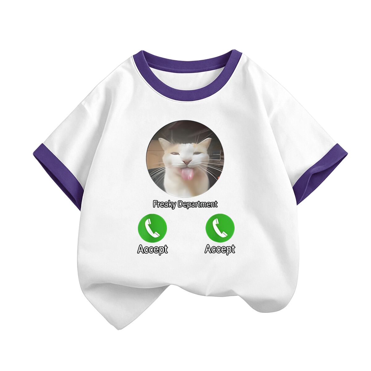 Cat Meme T-Shirt for Boy Girl  - Street Fashion Boy avis et prix