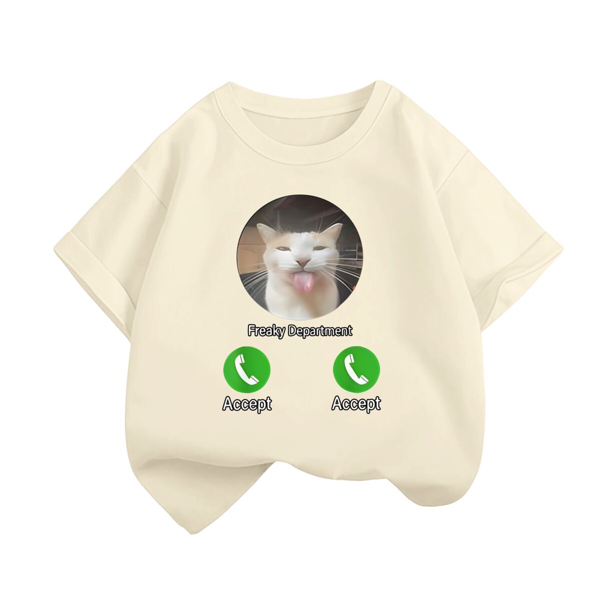 Cat Meme T-Shirt for Boy Girl  - Street Fashion Boy avis et prix